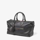 Hudson Bag Black Milled Pebble