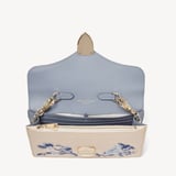 Mayfair®Clutch Sky Blue English Garden Hand Embroidery