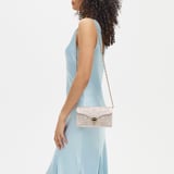 Mayfair®Clutch Ivory Silk Satin