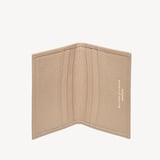 Double Fold Credit Card Holder Fawn Pebble