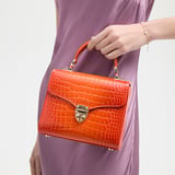 Midi Mayfair® Deep Shine Marmalade Ombre Croc