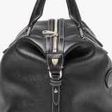 Hudson Bag Black Milled Pebble