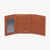 Trifold Wallet Tan Saffiano