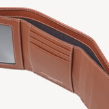 Trifold Wallet Tan Saffiano