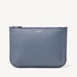 Large Ella Pouch Heritage Blue Pebble