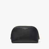 Classic Makeup Case Black Soft Saffiano