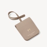 Travel Luggage Tag Moleskin Soft Saffiano