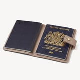 Duo Passport Cover Moleskin Soft Saffiano