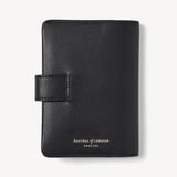 Duo Passport Cover Black Soft Saffiano