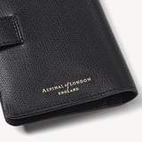 Duo Passport Cover Black Soft Saffiano
