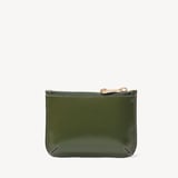 Small Ella Pouch Smooth Moss Green