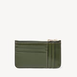 Ella Card & Coin Holder Smooth Moss Green