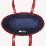 Essential Tote Cardinal Red Saffiano