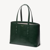 Regent Tote Deep Shine Evergreen Small Croc