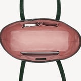 Regent Tote Deep Shine Evergreen Small Croc