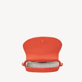 Small Stella Satchel Crossbody Coral Pebble