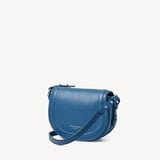 Small Stella Satchel Crossbody Topaz Pebble