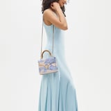 Midi Mayfair® Sky Blue Toile De Jouy Hand Embroidery