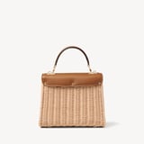 Midi Mayfair® Picnic Basket Natural Rattan Wicker & Smooth Tan