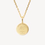 Sagittarius Zodiac Pendant Necklace Sagittarius in 18ct Gold Vermeil