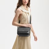 Ella Grande Crossbody Black Pebble