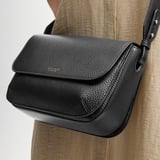 Ella Grande Crossbody Black Pebble