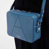 Camera Crossbody Topaz Pebble
