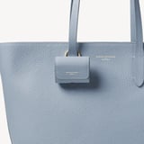 AirPods Case with Carabiner Clip Sky Blue Pebble