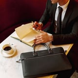 Connaught Folio Black Pebble