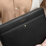 13-Inch Brook Street Folio Black Soft Saffiano