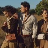 Bella Satchel Tan Milled Pebble