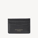 Slim Credit Card Holder Black Soft Saffiano