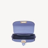 Portobello Crossbody Deep Shine Capri Blue Small Croc