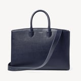 Madison Tote  Navy Saffiano