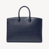 Madison Tote  Navy Saffiano