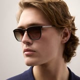 Helios Round Sunglasses Black 