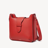 Ella Hobo Cardinal Red Pebble