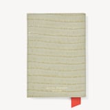 Passport Cover Deep Shine Pistachio Small Croc