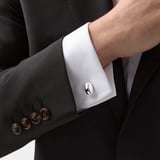 Sterling Silver Rugby Ball Cufflinks Sterling Silver 925