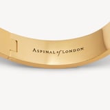 Butterfly Enamel Bangle Sky Blue Enamel & 18ct Gold Plated