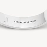 Butterfly Enamel Bangle English Rose Enamel & Palladium Silver Plated