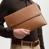 13-Inch Classic Laptop Case Tan Pebble