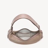 Soho Small Crescent Moleskin Suede