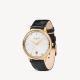 Mount Street Watch Yellow Gold PVD - Deep Shine Black Croc