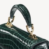 Mini Mayfair® Evergreen Patent Croc