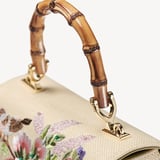 Midi Mayfair® Ivory Canvas Raffia
