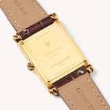 Mayfair® Classic Watch 23ct Gold Plated - Deep Shine Chestnut Croc