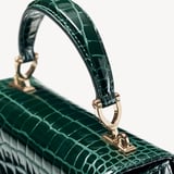 Midi Mayfair® Evergreen Patent Croc