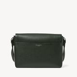 Reporter Messenger Forest Green Saffiano