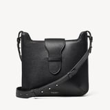 Ella Hobo Black Pebble with Silver Lining